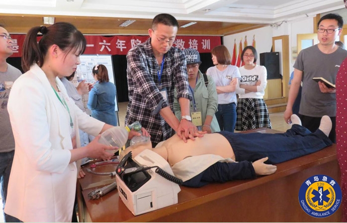 即墨举办2016年全市院前急救知识新理论及技能培训班