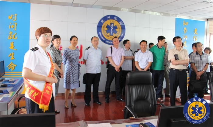 青岛市院前急救质控工作会议在胶州召开